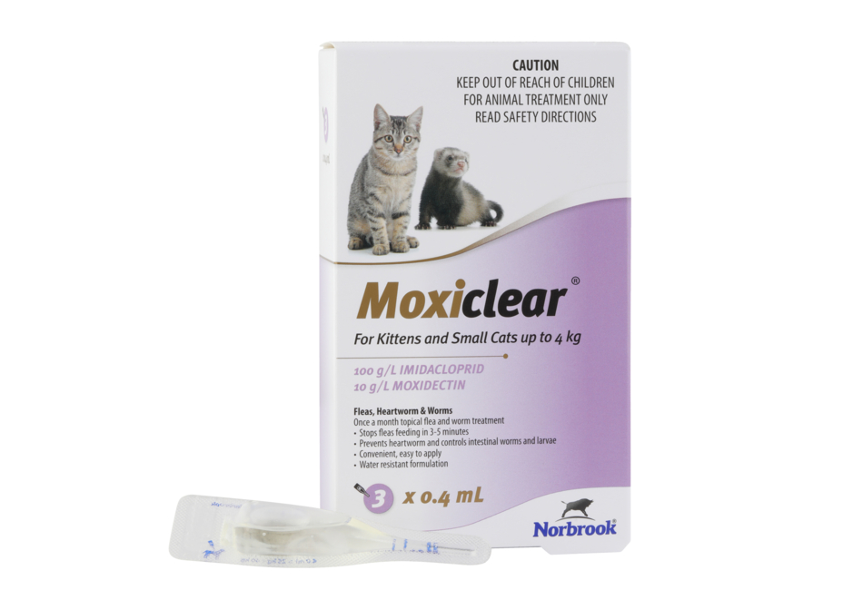 Moxiclear for Kittens and Small Cats