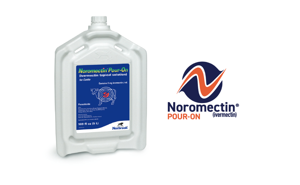 Noromectin® Pour-On (ivermectin topical solution) for Cattle
