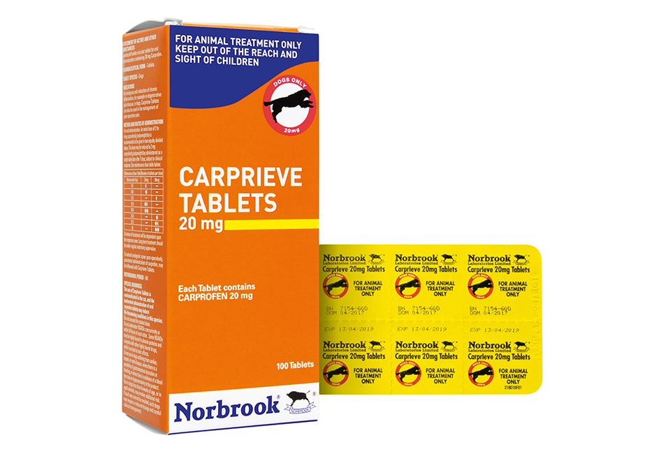 Carprieve orders tablets