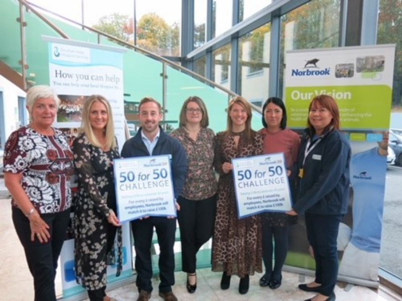[Norbrook staff raise funds for Southern Area Hospice]
