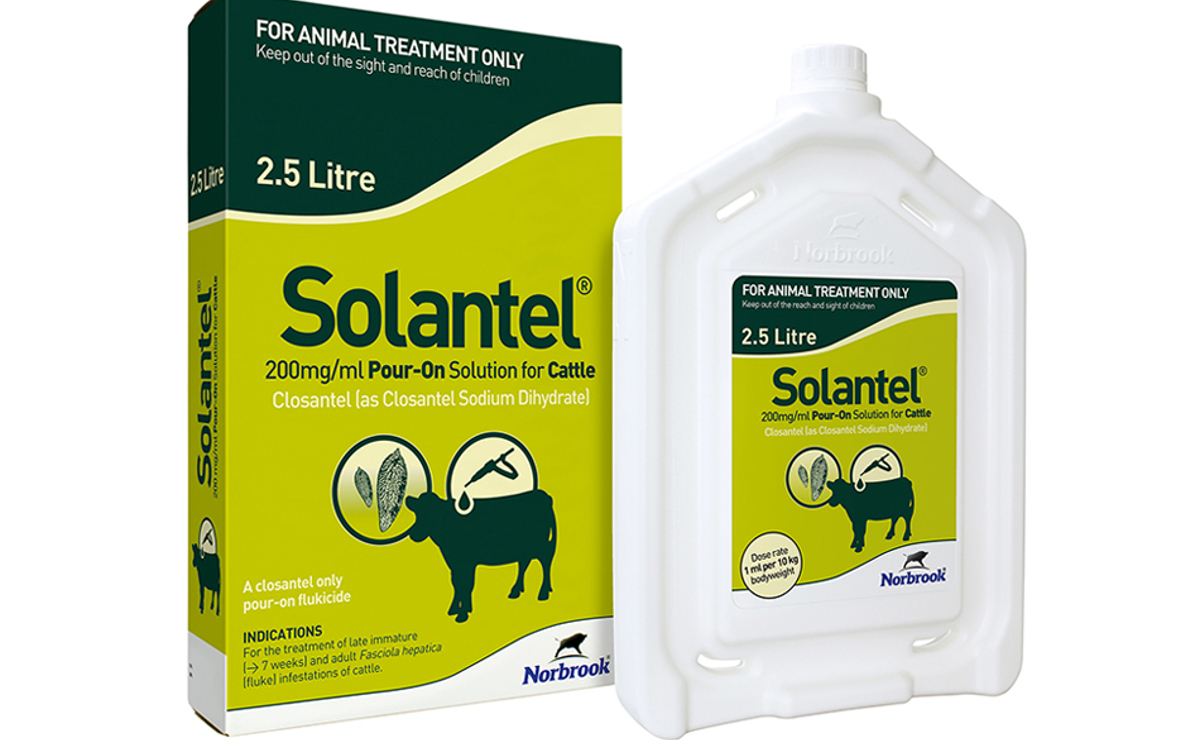 Solantel 200mg/ml Pour-On Solution for Cattle