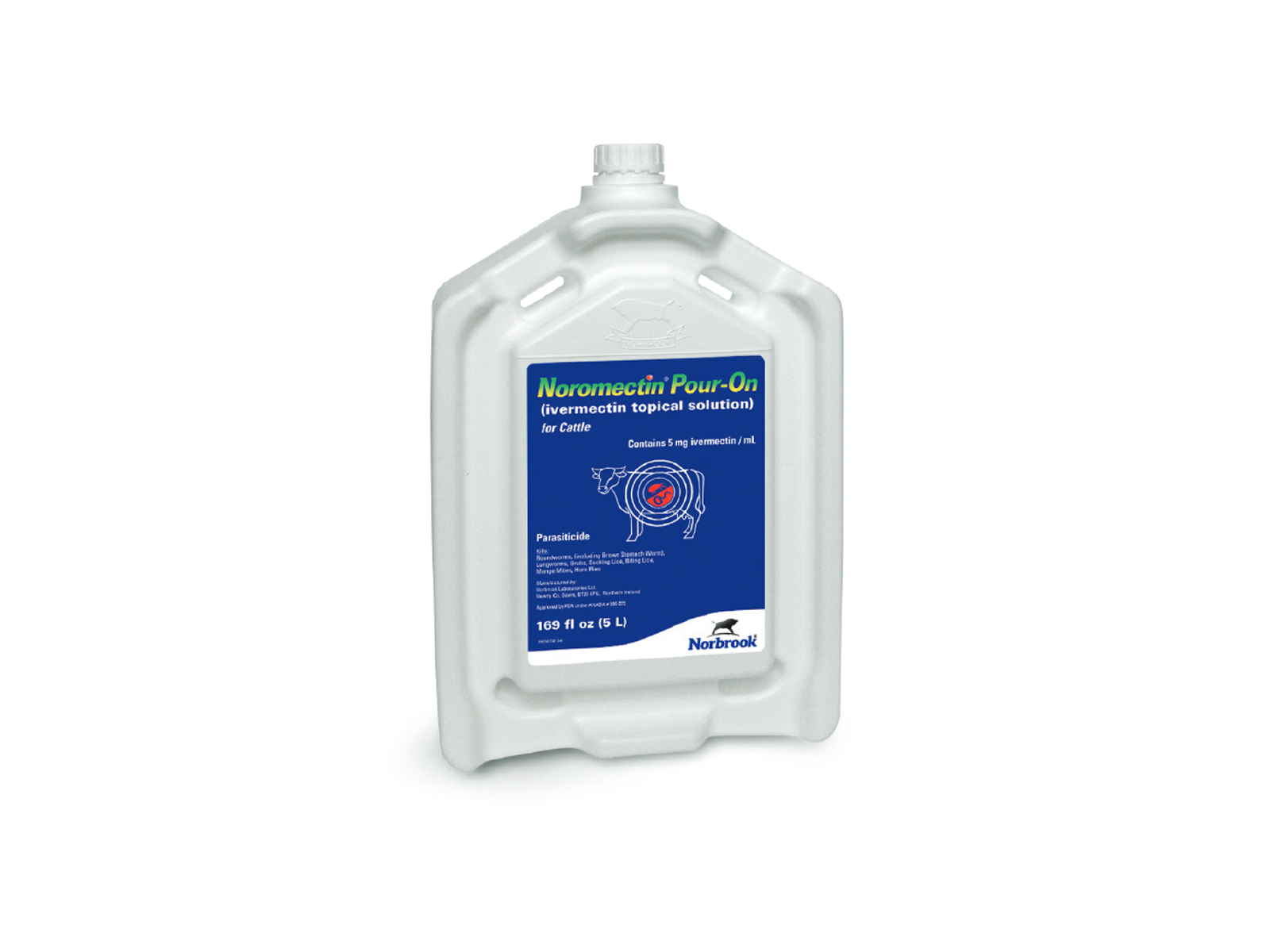 Noromectin® Pour-On (ivermectin topical solution) for Cattle