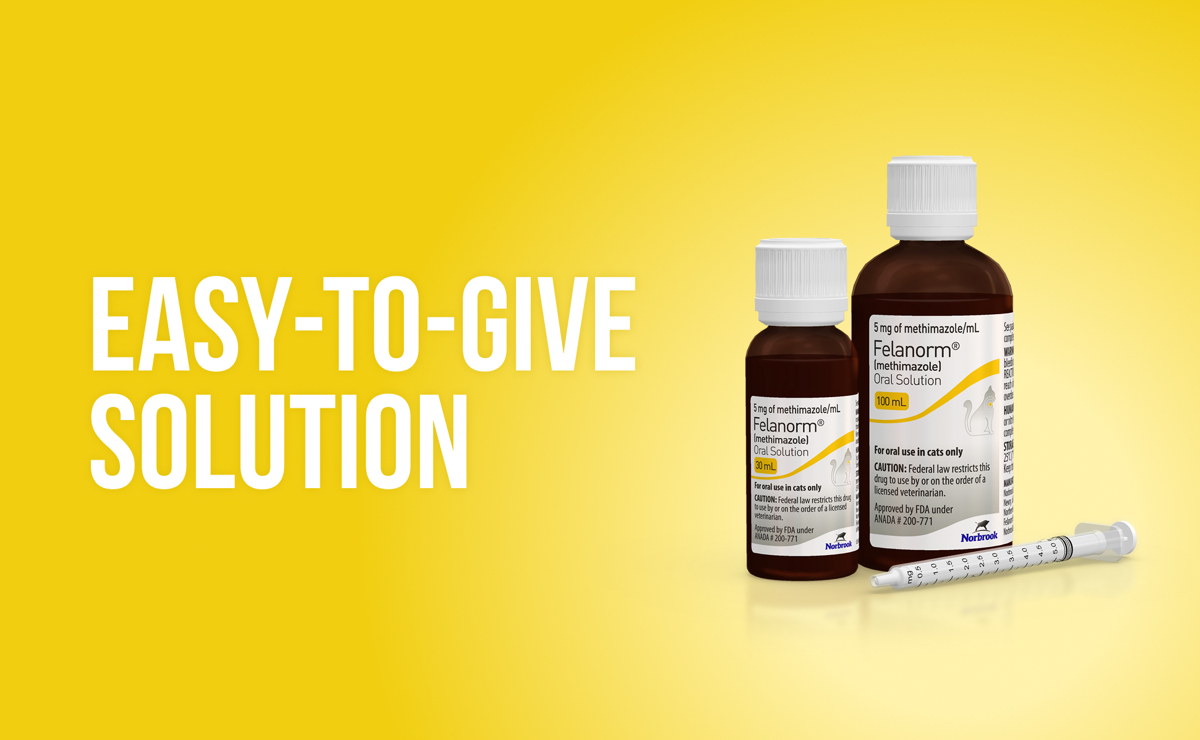 Felanorm® (methimazole) Oral Solution