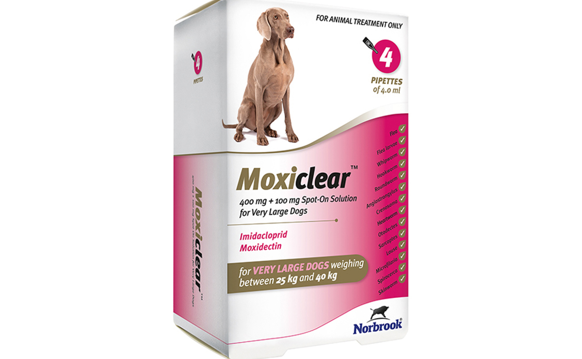 Moxiclear spot-on solution